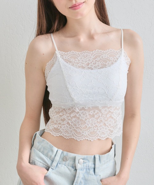 OLIVE des キャミソール レースキャミ : ZOZOTOWN Yahoo!店