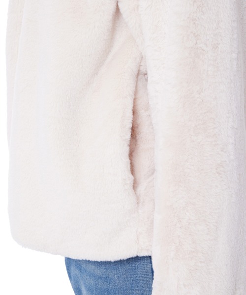 「fifth」 ノーカラーコート M モカ レディース_画像2