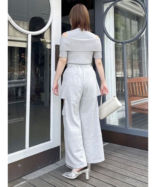 dazzlin（ダズリン） ワイドパンツ カーゴパンツ サイドーオープン