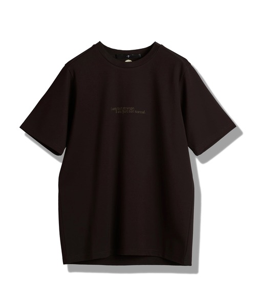 NO ID.（ノーアイディー） tシャツ 「NO ID.」Embroidery Message Crew