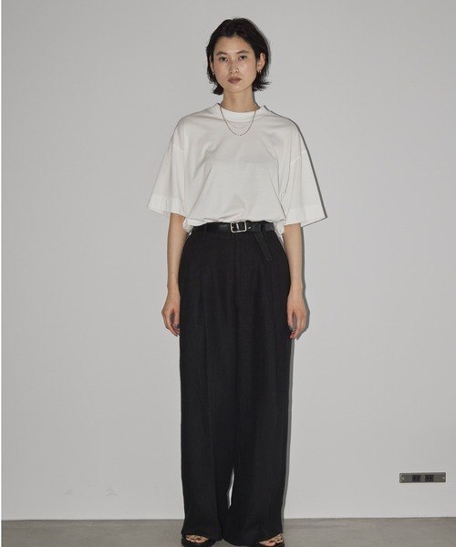 「TODAYFUL」 半袖シャツ FREE ホワイト レディース TODAYFUL 「TODAYFUL」 半袖Tシャツ FREE ホワイト レディース