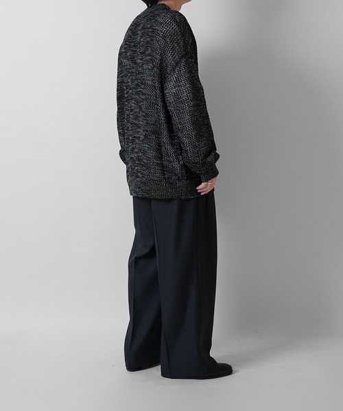 「Confirm」 ニットカーディガン L ブラック メンズ_画像5