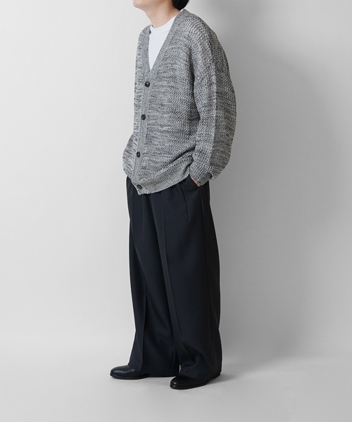 「Confirm」 ニットカーディガン L ブラック メンズ_画像6