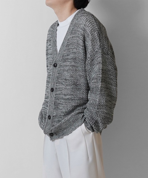 「Confirm」 ニットカーディガン L ブラック メンズ_画像9