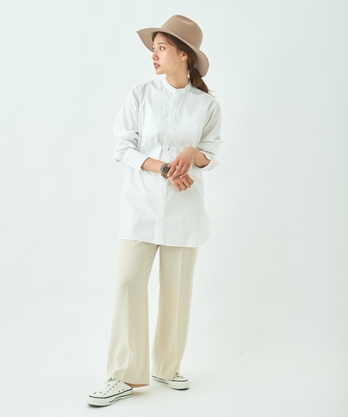 追加予約》GEORGETTE SKIPPER ブラウス（シャツ／ブラウス
