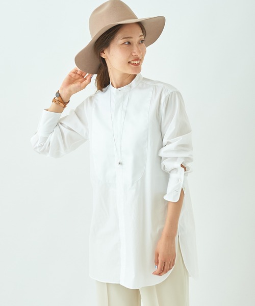 売れ筋ランキングも掲載中！ plage 「Plage」 長袖ブラウス - ホワイト レディース トップス