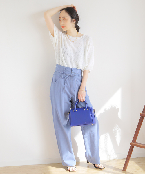 「B.C STOCK」 「SIMPLICITEPLUS」半袖ニット LARGE イエロー メンズ