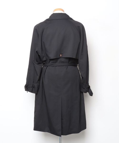 Casper John（キャスパージョン） チェスターコート S ブラック メンズ