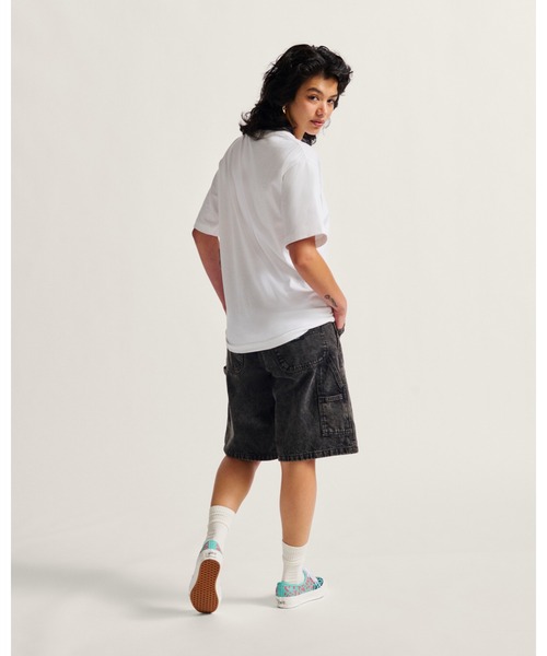 order ルーズデニム ハーフパンツ ヴィンテージ ショーツ 新品 XL VANS（ヴァンズ） ハーフパンツ ワイドパンツ ジーンズ ドリルチョア