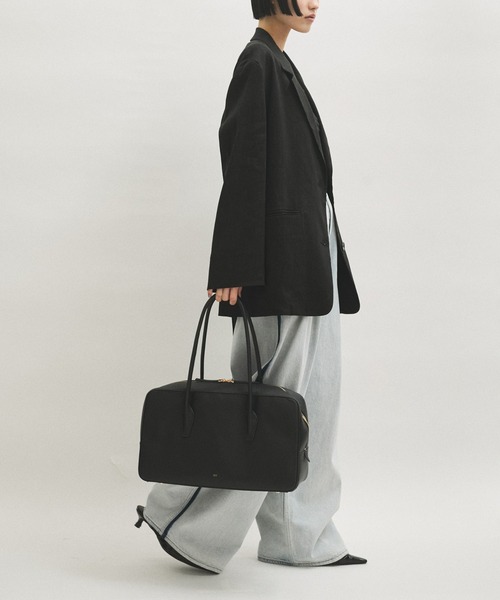 FACTOTUM ファクトタム 馬革 ボストンバッグ ブラック タグ付き ADAM ET ROPE' ボストンバッグ 「PFT」P boston Large バッグ