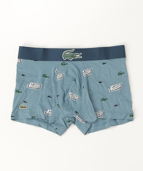 LACOSTE（ラコステ） ボクサーパンツ 総柄プリントコットントランク