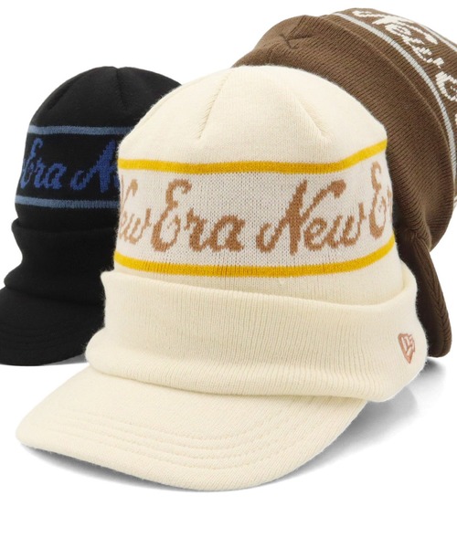 NEW ERA（ニューエラ） ニット帽 ニットキャップ ゴルフ バイザー