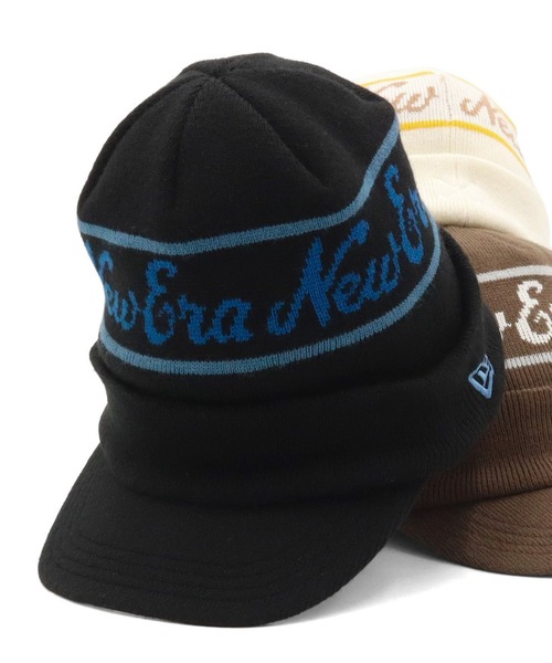 NEW ERA（ニューエラ） ニット帽 ニットキャップ ゴルフ バイザー