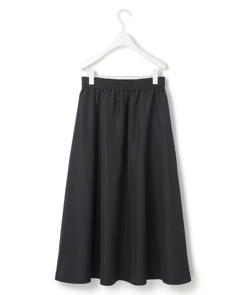 ICB（アイシービー） スカート シルクエステルタフタ フレアスカート
