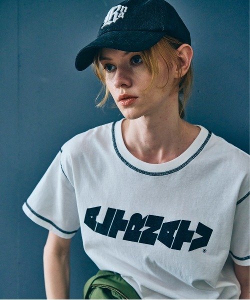 tシャツ M2524 SIDEWAYSロゴベーシックT レディース