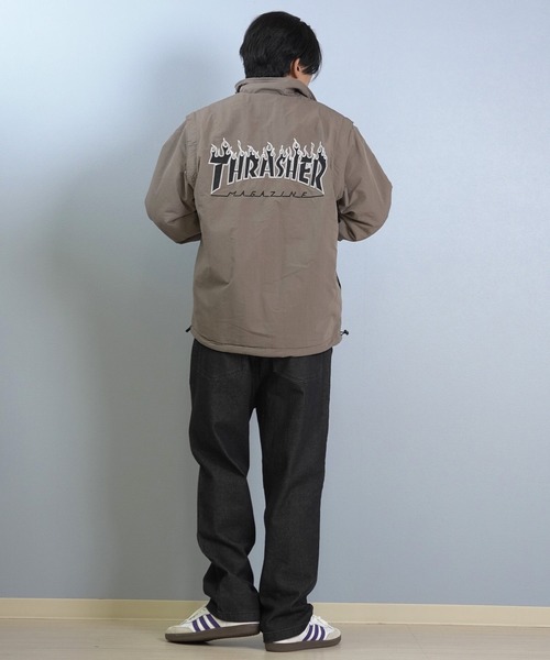 THRASHER（スラッシャー） コート ジャケット リバーシブルジャケット