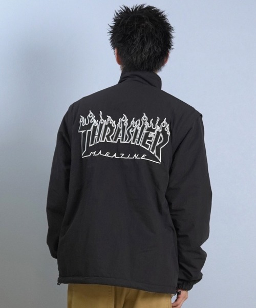 THRASHER（スラッシャー） コート ジャケット リバーシブルジャケット