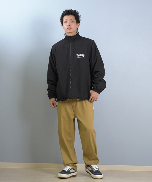 THRASHER（スラッシャー） コート ジャケット リバーシブルジャケット