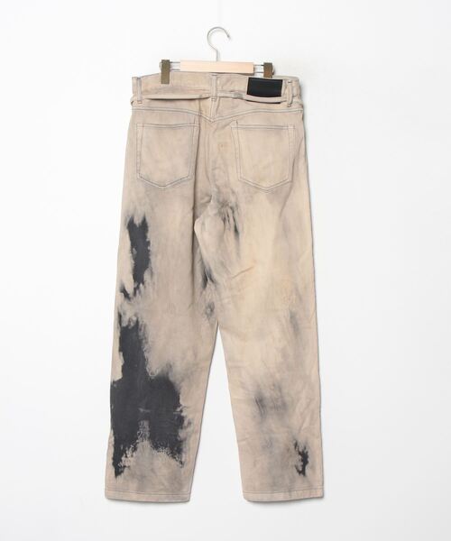 パンツ 「EPNK」Washed cotton baker pants / ウォッシュド