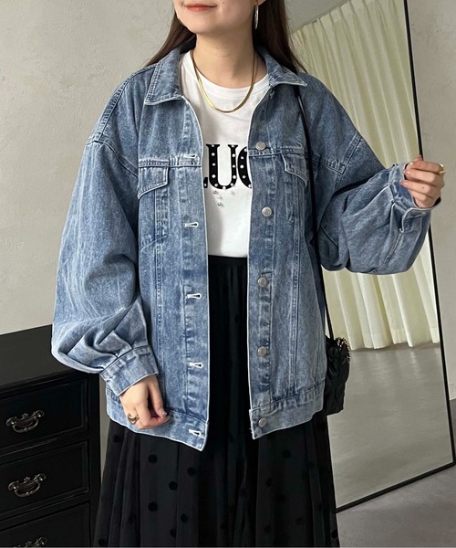 「prose verse」 デニムジャケット LARGE ブルー レディース