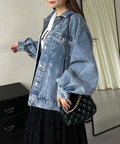 「prose verse」 デニムジャケット LARGE ブルー レディース