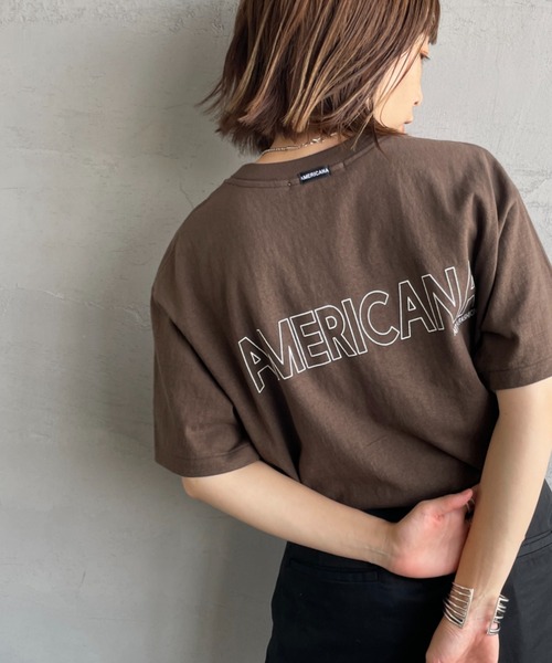 AMERICANA tシャツ 「Americana/アメリカーナ」 バックプリント