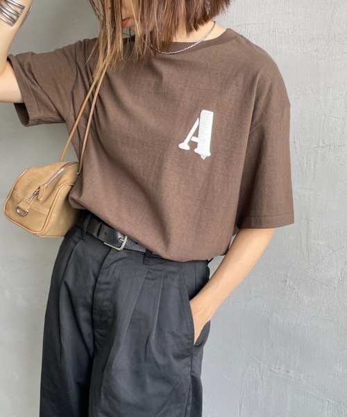 【美品】Americana アメリカーナ バックヘンリーネックTシャツ AMERICANA（アメリカーナ）の「＜Americana（アメリカーナ