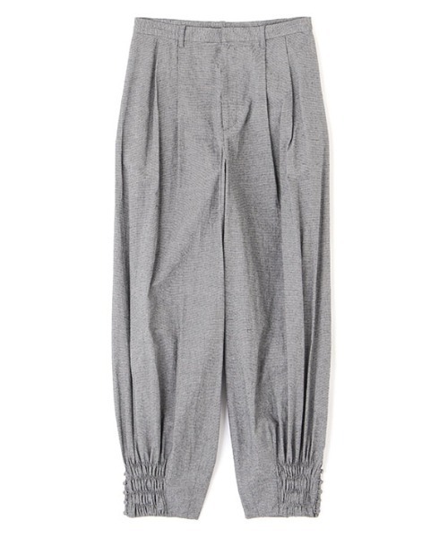 ETRE TOKYO パンツ コットンシルクカーヴィーパンツ レディース