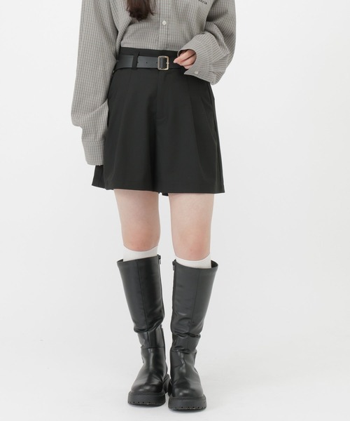 GLOBAL WORK（グローバルワーク） パンツ ベルト付きショートパンツ