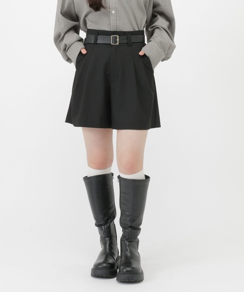 GLOBAL WORK（グローバルワーク） パンツ ベルト付きショートパンツ
