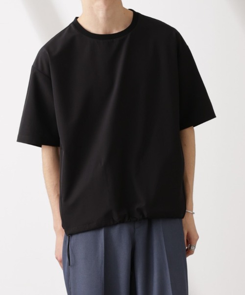 「NANO universe」 半袖Tシャツ M グリーン メンズ