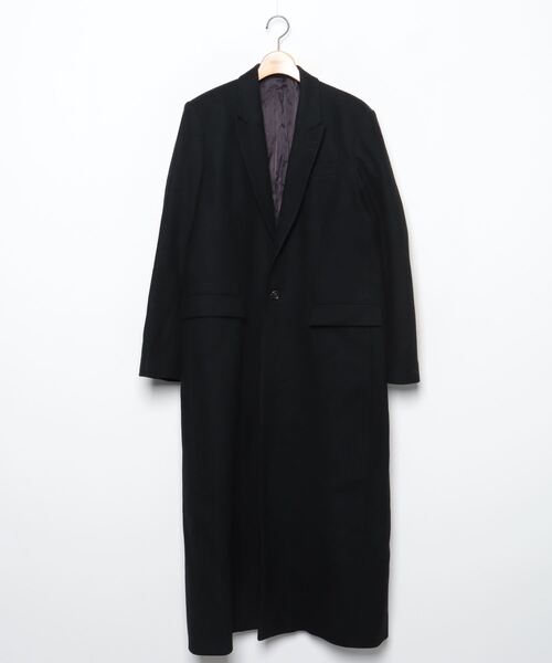 shareef チェスターコート SHAREEF（シャリーフ） チェスターコート 2 ブラック メンズ