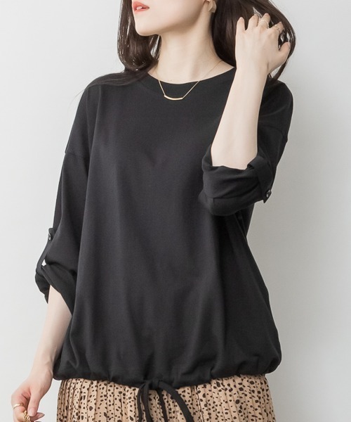 RCD tシャツ 長袖裾バルーン2wayカットソー レディース : ZOZOTOWN