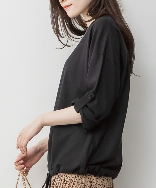 RCD tシャツ 長袖裾バルーン2wayカットソー レディース : ZOZOTOWN