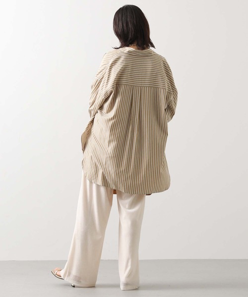 CHIGNON（シニヨン） パンツ ベロアメッシュイージーパンツ レディース