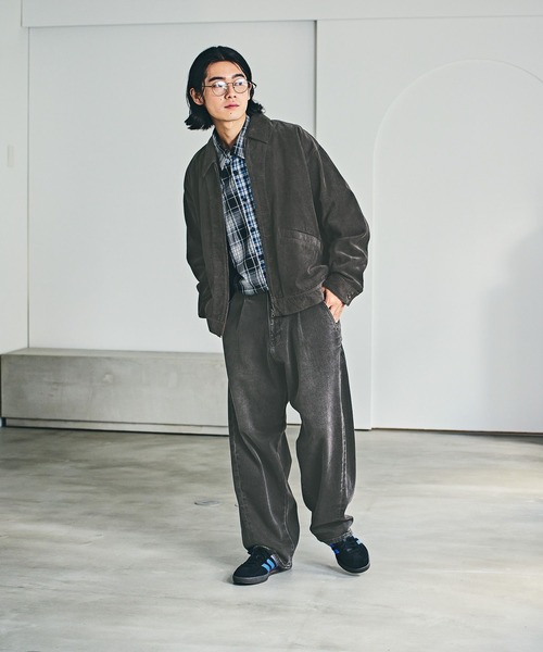 【グレージュ】B2790 シャツコールシャツジャケット BAYFLOW｜コールシャツジャケット | Rakuten Fashion(楽天ファッション
