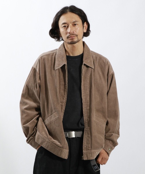 【ブルー】B2790 シャツコールシャツジャケット BAYFLOW（ベイフロー） コート ジャケット コールシャツジャケット