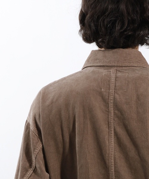 【グレージュ】B2790 シャツコールシャツジャケット BAYFLOW｜コールシャツジャケット | Rakuten Fashion(楽天ファッション