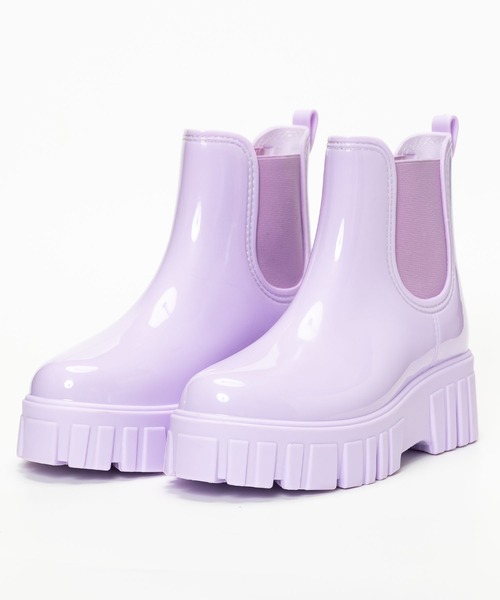 「SVEC」 レインブーツ 40 パープル レディース_画像6