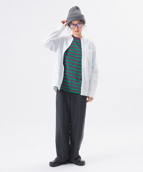 BEAMS BOY ブラウス BEAMS BOY（ビームス ボーイ） ブラウス シャツ オックスフォード
