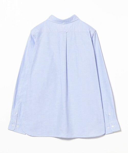 【新品未使用】BEAMS GOLF レディース ボタンダウンシャツ 長袖 SAX 新品】BEAMS GOLF ビームスゴルフ 82-12-2239-444 長袖シャツ ボタン