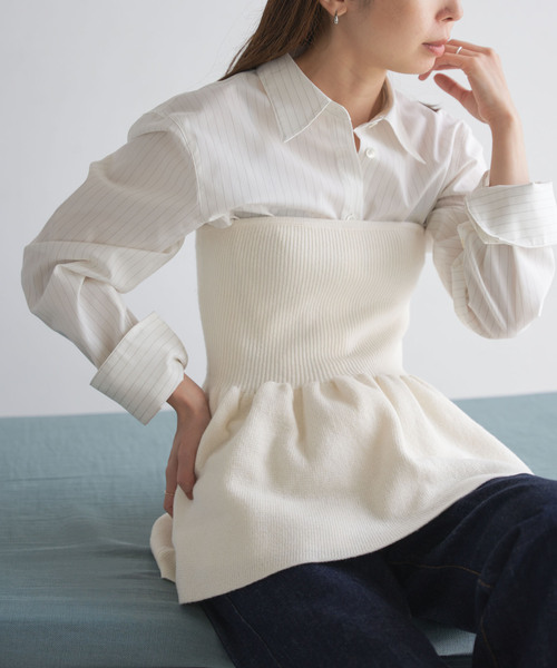 新品未使用タグ付きNOBLE ニットビスチェ NOBLE｜ニットビスチェ | Rakuten Fashion(楽天ファッション／旧楽天