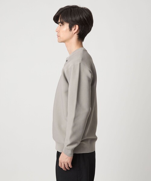 ユナイテッドアローズ green label relaxing 起毛ニットグレー green label relaxing（グリーンレーベルリラクシング） セーター