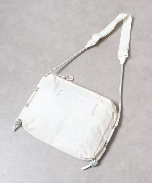 2024韓国 HUNTER コラボ ショルダーバッグ　ホワイト HUNTER（ハンター） ショルダーバッグ FREE オフホワイト メンズ