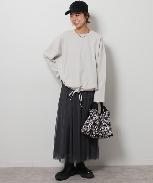 「JOURNAL STANDARD relume」 長袖カットソー FREE ベージュ レディース_画像8