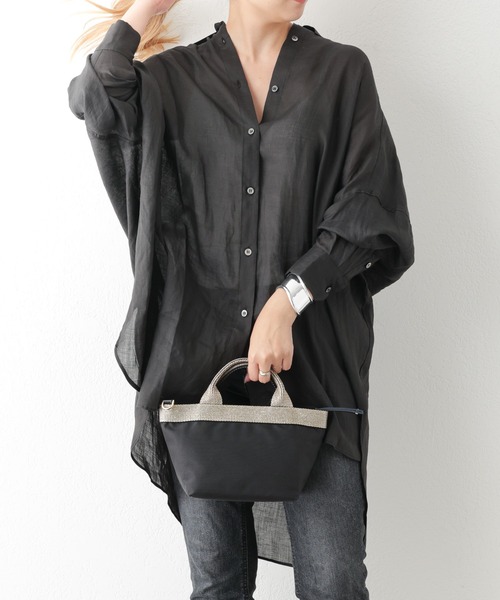 「OUVRAGE CLASSE」 長袖シャツ FREE ホワイト レディース_画像2