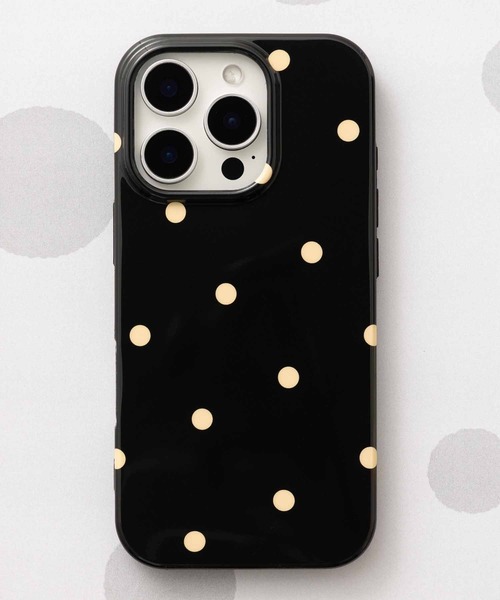emonique（エモニーク） スマホケース 水玉 ドット柄 iPhoneケース