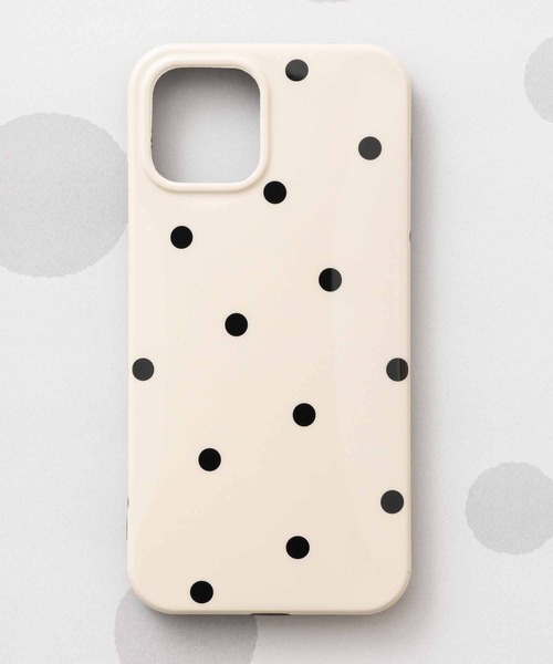 emonique（エモニーク） スマホケース 水玉 ドット柄 iPhoneケース