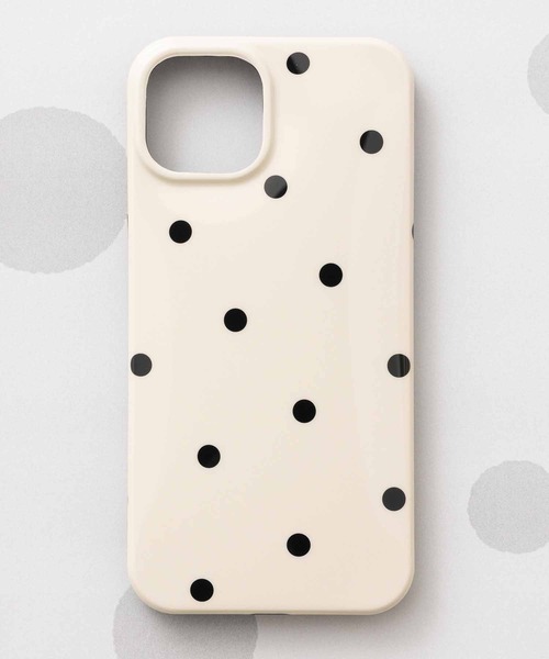 emonique（エモニーク） スマホケース 水玉 ドット柄 iPhoneケース