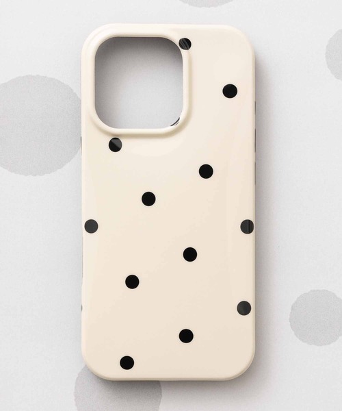 emonique（エモニーク） スマホケース 水玉 ドット柄 iPhoneケース